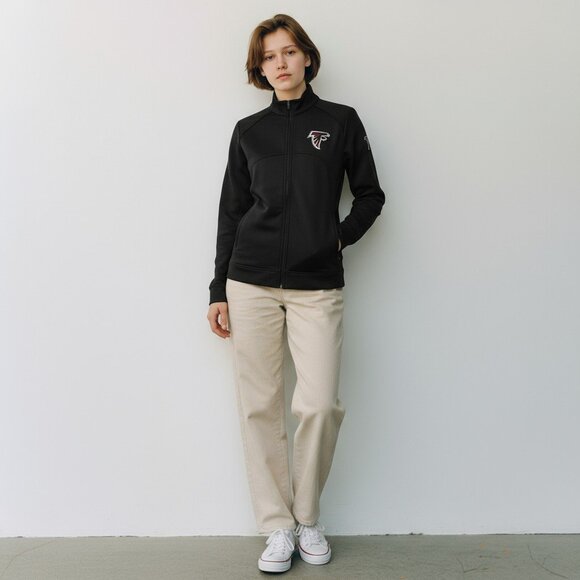 Cutter & Buck Black Super Bowl 51 Atlanta Falcons Full-Zip Jacket – Size S - Picture 6 of 8